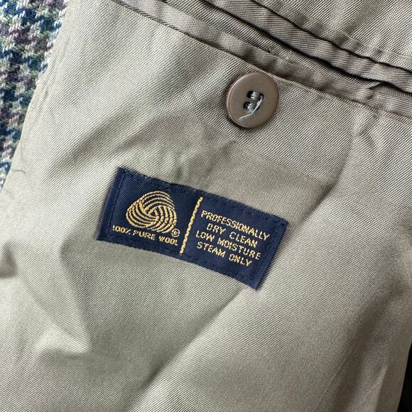 Vintage Banana Republic Mens L Lambswool Jacket Safari Collection Blazer USA - Picture 8 of 15